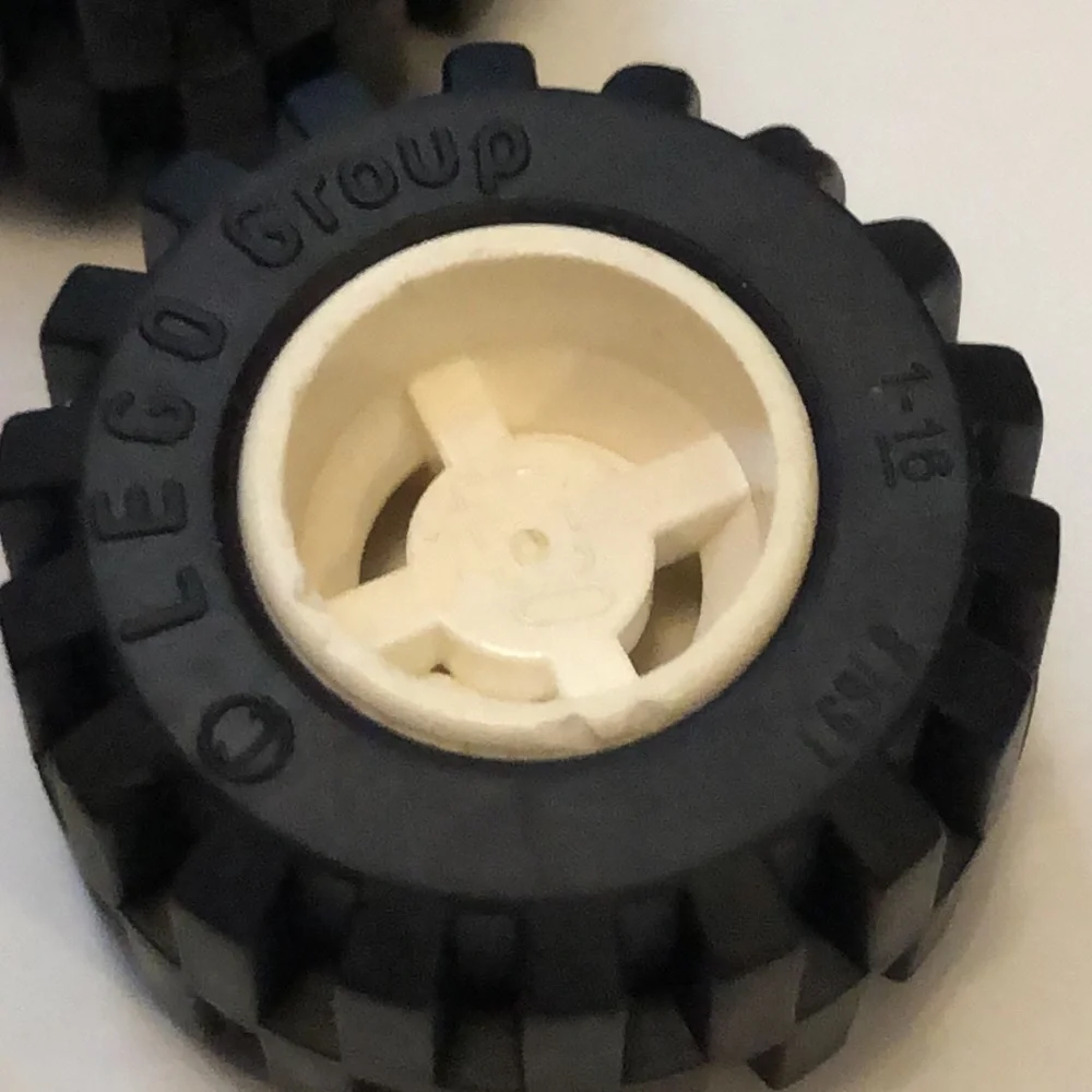Lego Wheels LEGO tires Lego Part 6015 Tires and GRAY 6014 Wheels Rims #6